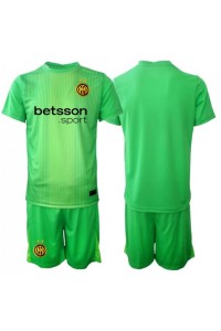 Inter Milan Doelman Babytruitje 3e tenue Kind 2025-26 Korte Mouw (+ Korte broeken)